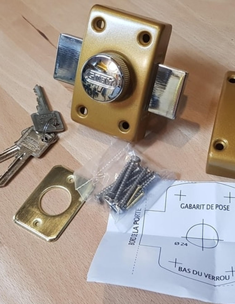 installation pose verrou à Metz 2